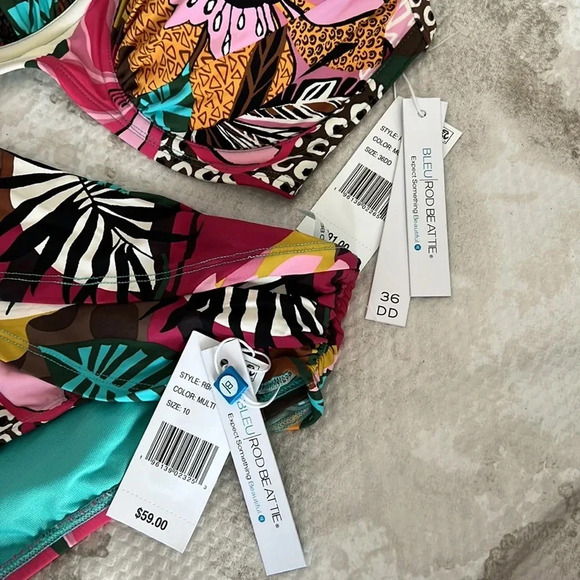 Bleu Rod Beattie Run Wild Contour Bikini Top and Bikini Bottom - Picture 12 of 16